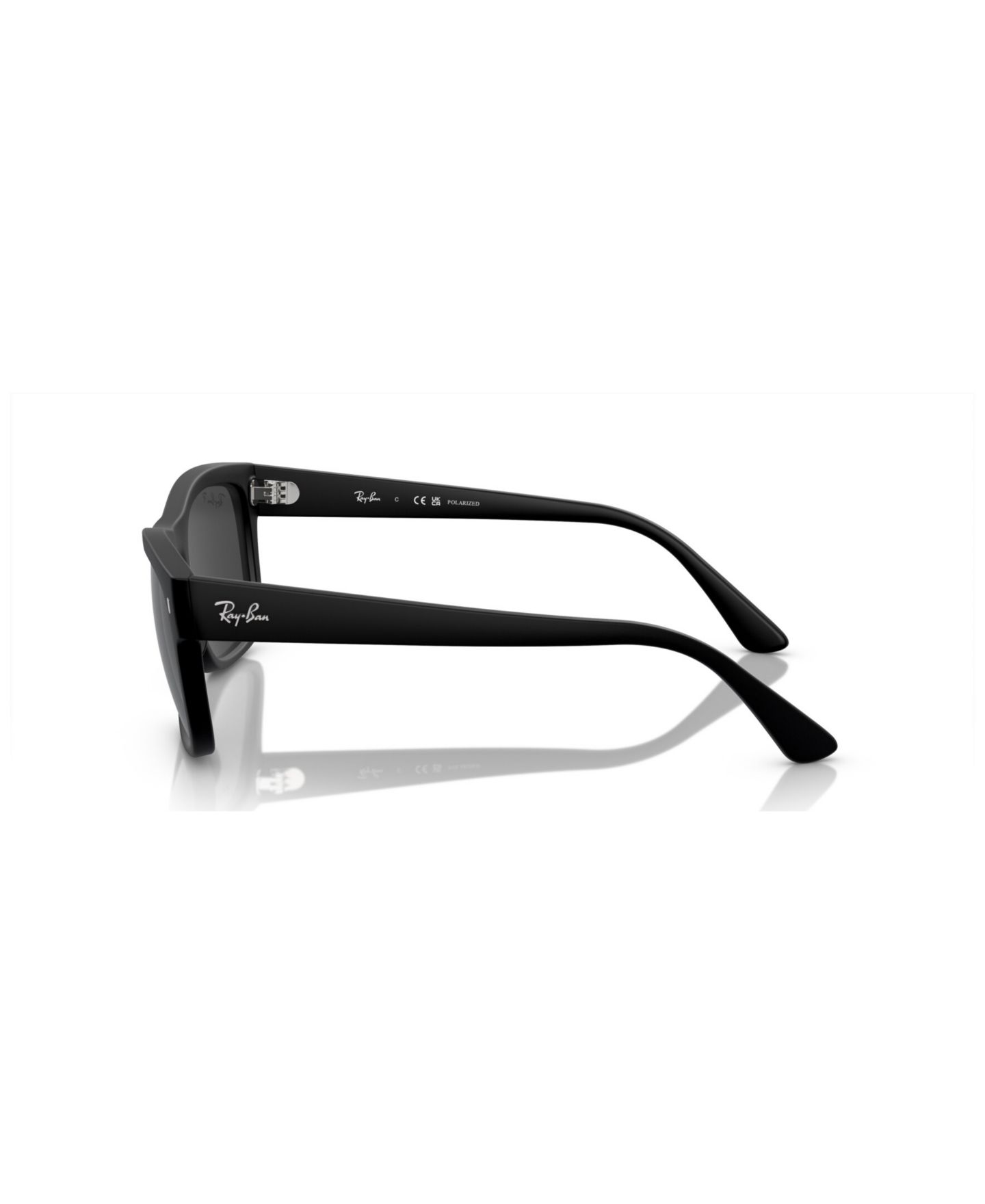 Солнцезащитные очки Ray-Ban Unisex Polarized Sunglasses, RB4428, цвет: Чёрный — фото 5