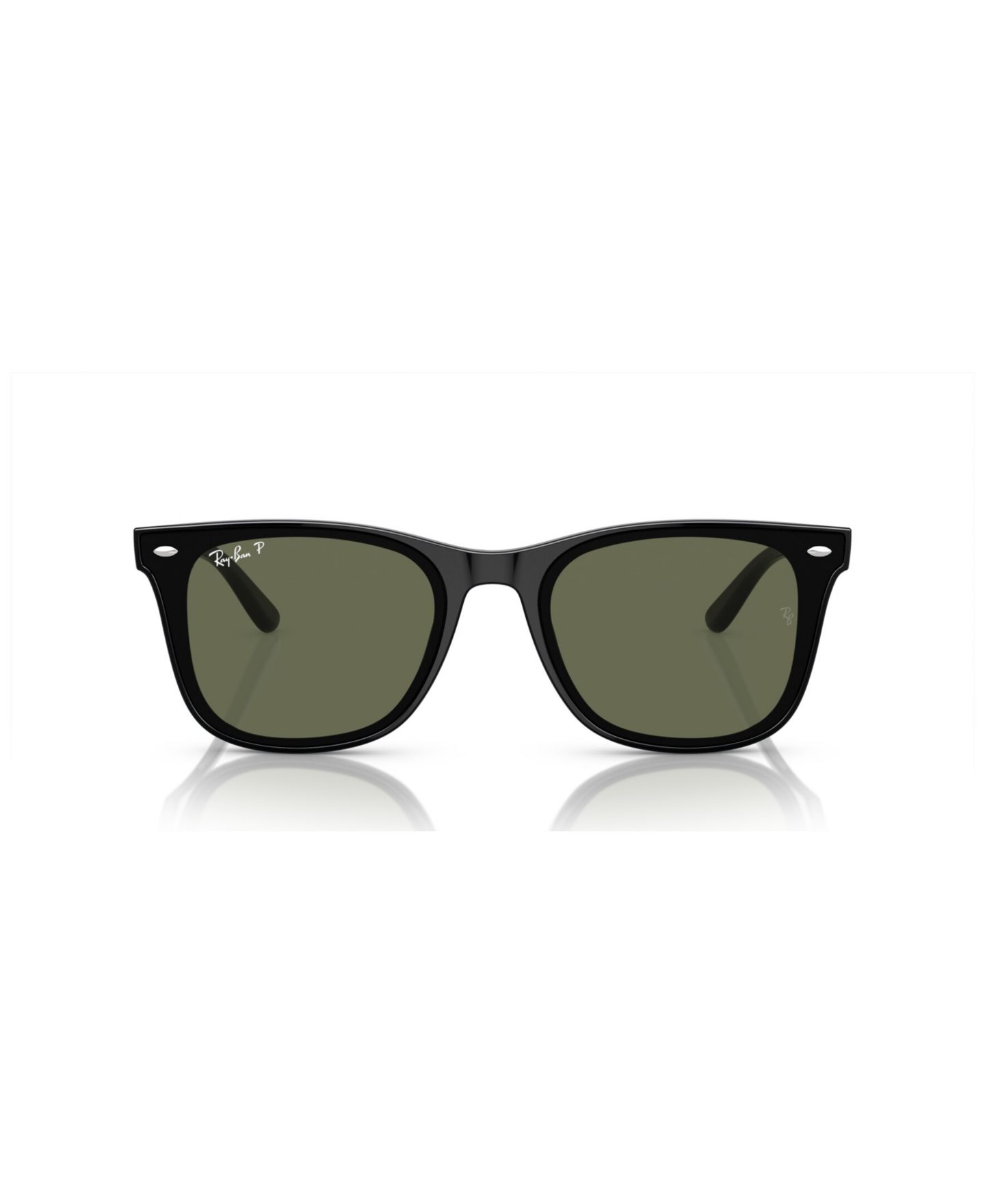 Солнцезащитные очки Ray-Ban Unisex Polarized Sunglasses, RB4420, цвет: Чёрный — фото 2