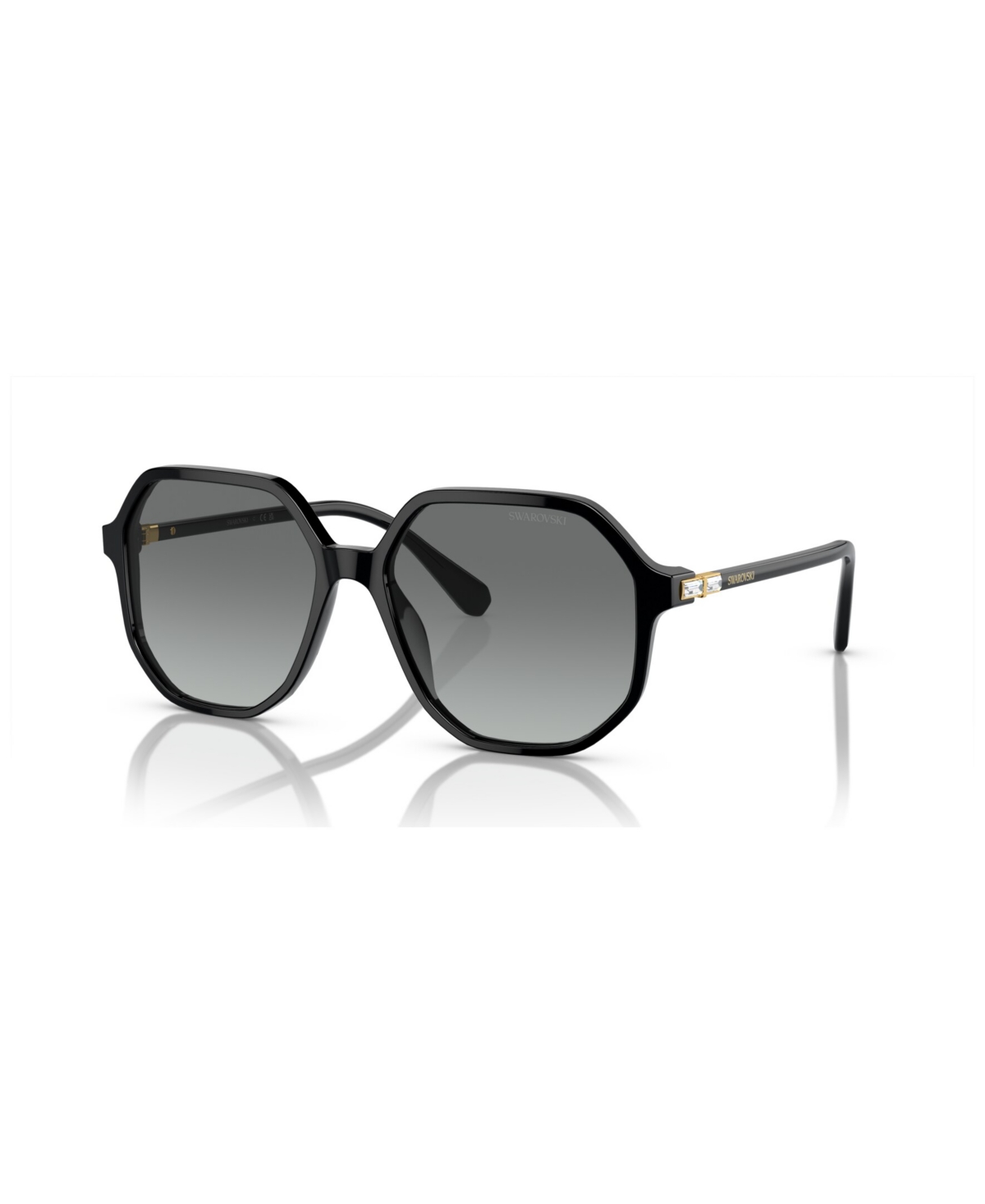 Swarovski Women's Sunglasses, Gradient Sk6003 In Black