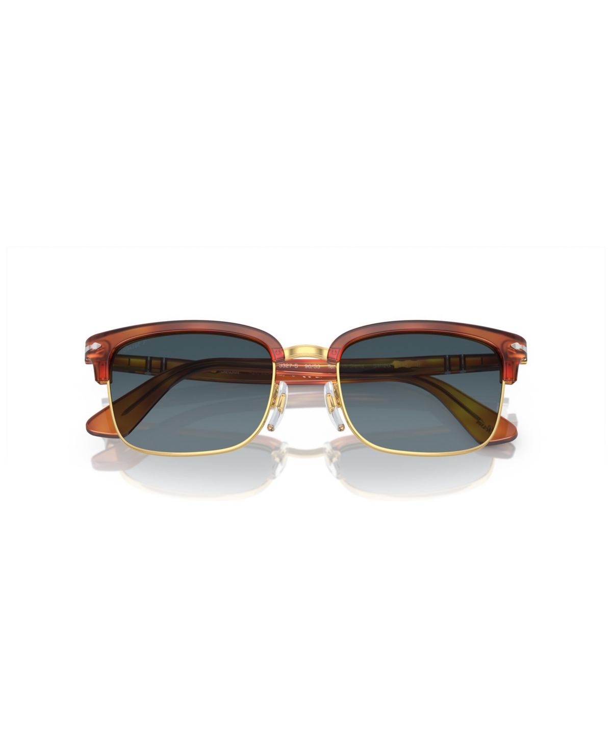 Shop Persol Unisex Polarized Sunglasses, Gradient Po3327s In Terra Di Seina