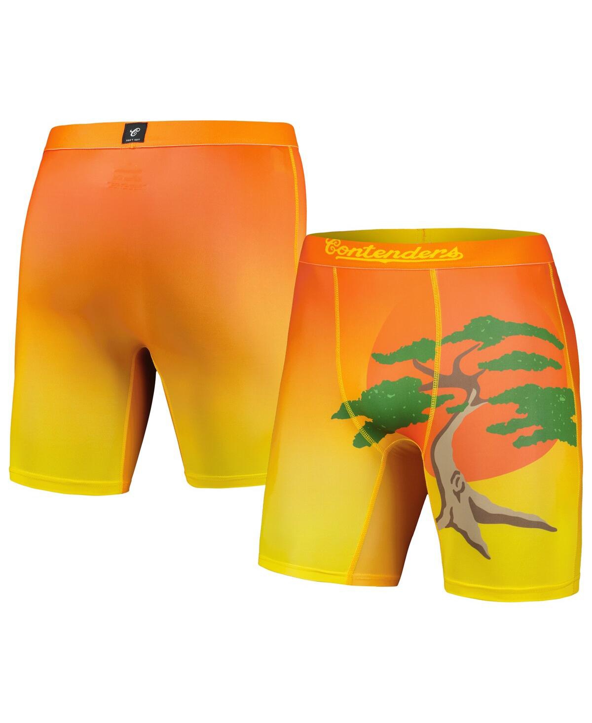 Shop Contenders Clothing Men's  Orange Cobra Kai Bonsai Boxer Briefs