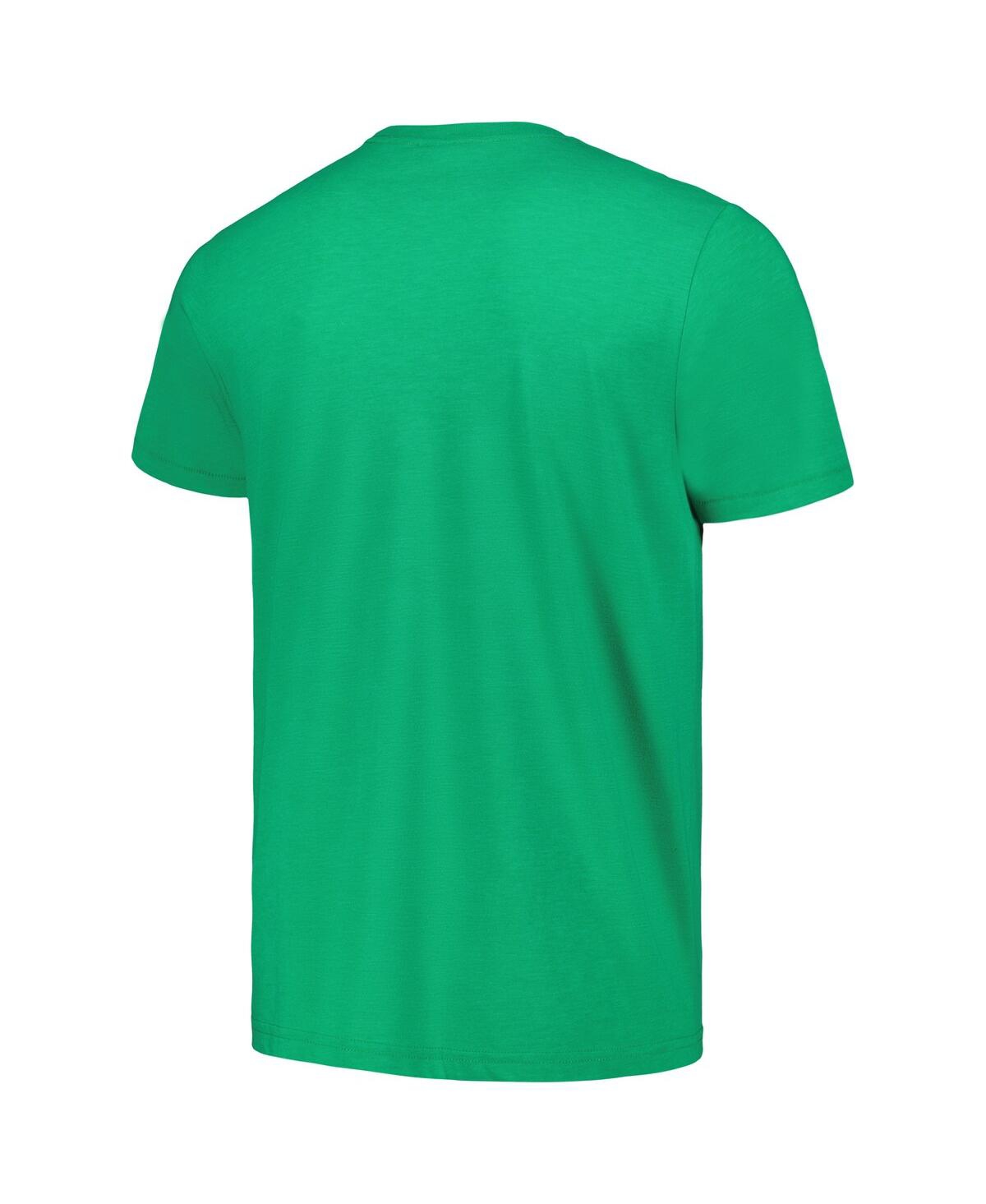 Shop Homage Men's And Women's  Green Teenage Mutant Ninja Turtles Bebop And Rocksteady Tri-blend T-shirt