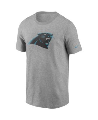 Men's Heathered Gray Carolina Panthers Primary Logo T-shirt