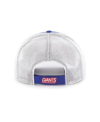 Men's Royal, White New York Giants Drifter Adjustable Trucker Hat