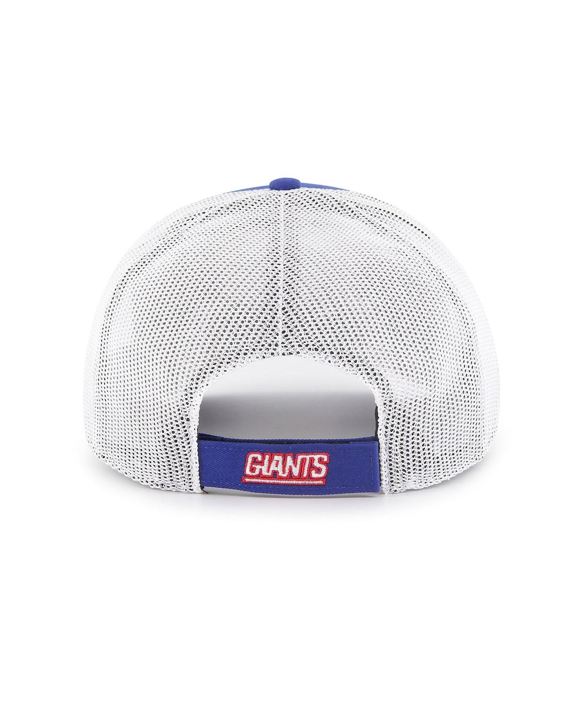 47 Brand Men's ' Royal, White New York Giants Drifter Adjustable Trucker Hat In Royal,white