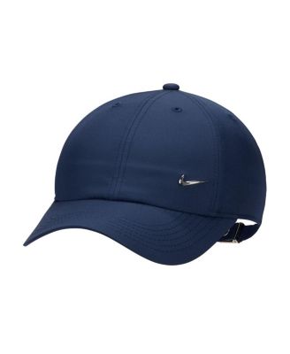 Big Boys and Girls Navy Heritage86 Metal Swoosh Club Performance Adjustable Hat