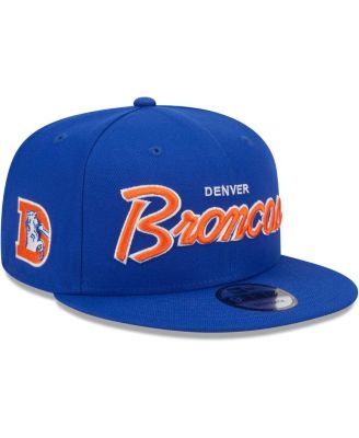 Men's Royal Denver Broncos Main Script 9FIFTY Snapback Hat