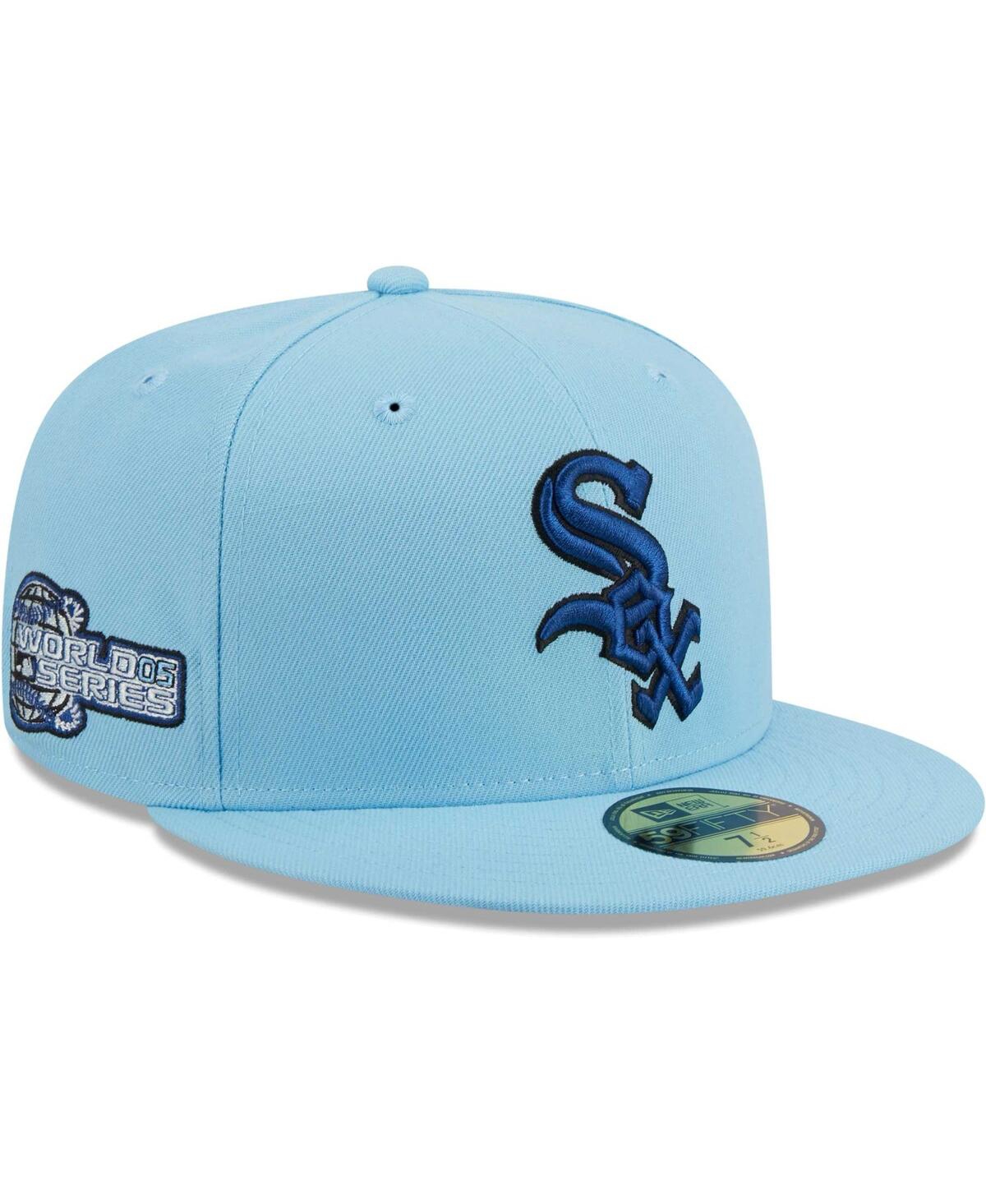 Men's New EraChicago White Sox 59FIFTY Fitted Hat - Light Blue