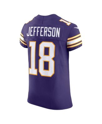 Men's Justin Jefferson  Minnesota Vikings Alternate Vapor F.U.S.E. Elite Jersey