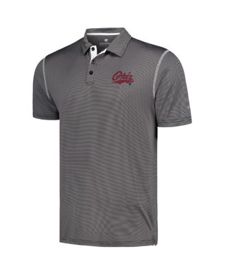 Men's  Black Montana Grizzlies Cameron Polo Shirt