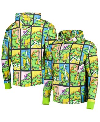 Men's and Women's Green Teenage Mutant Ninja Turtles Pullover Hoodie