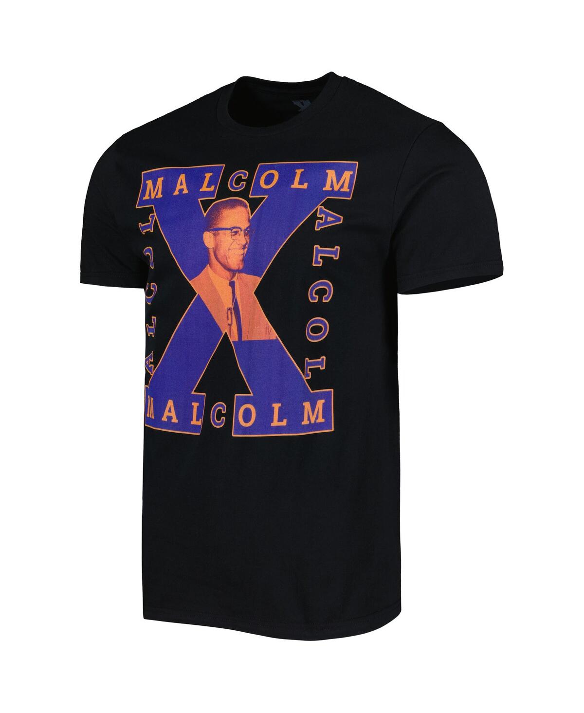 Philcos Men's And Women's Black Malcolm X Graphic T-shirt In Black