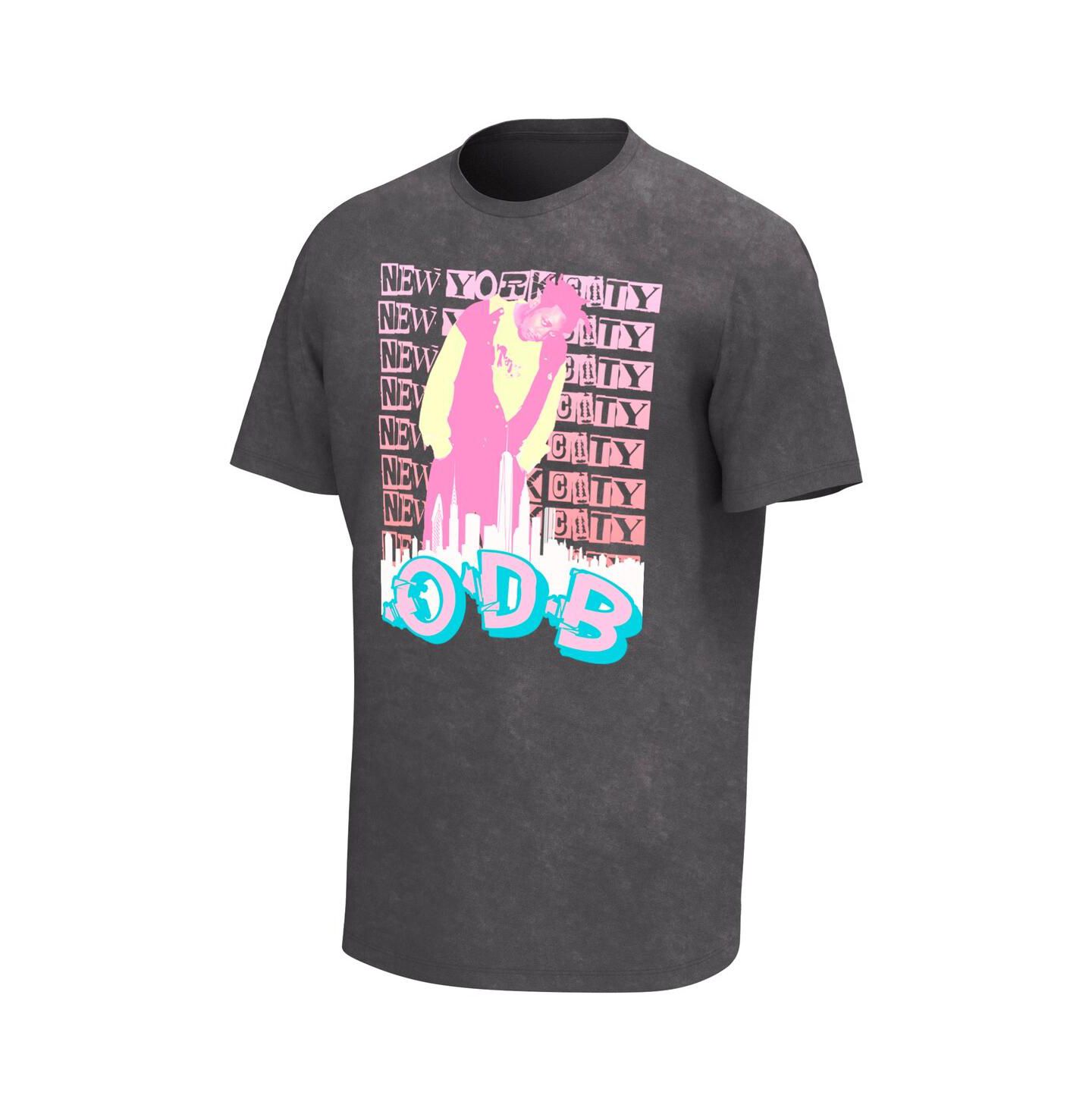 Мужская футболка Philcos Charcoal ODB Skyline Washed Graphic — фото 3