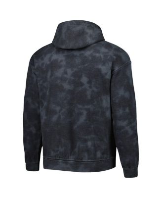 Men's Black 50th Anniversary of Hip Hop Washed Graphic Pullover Hoodie