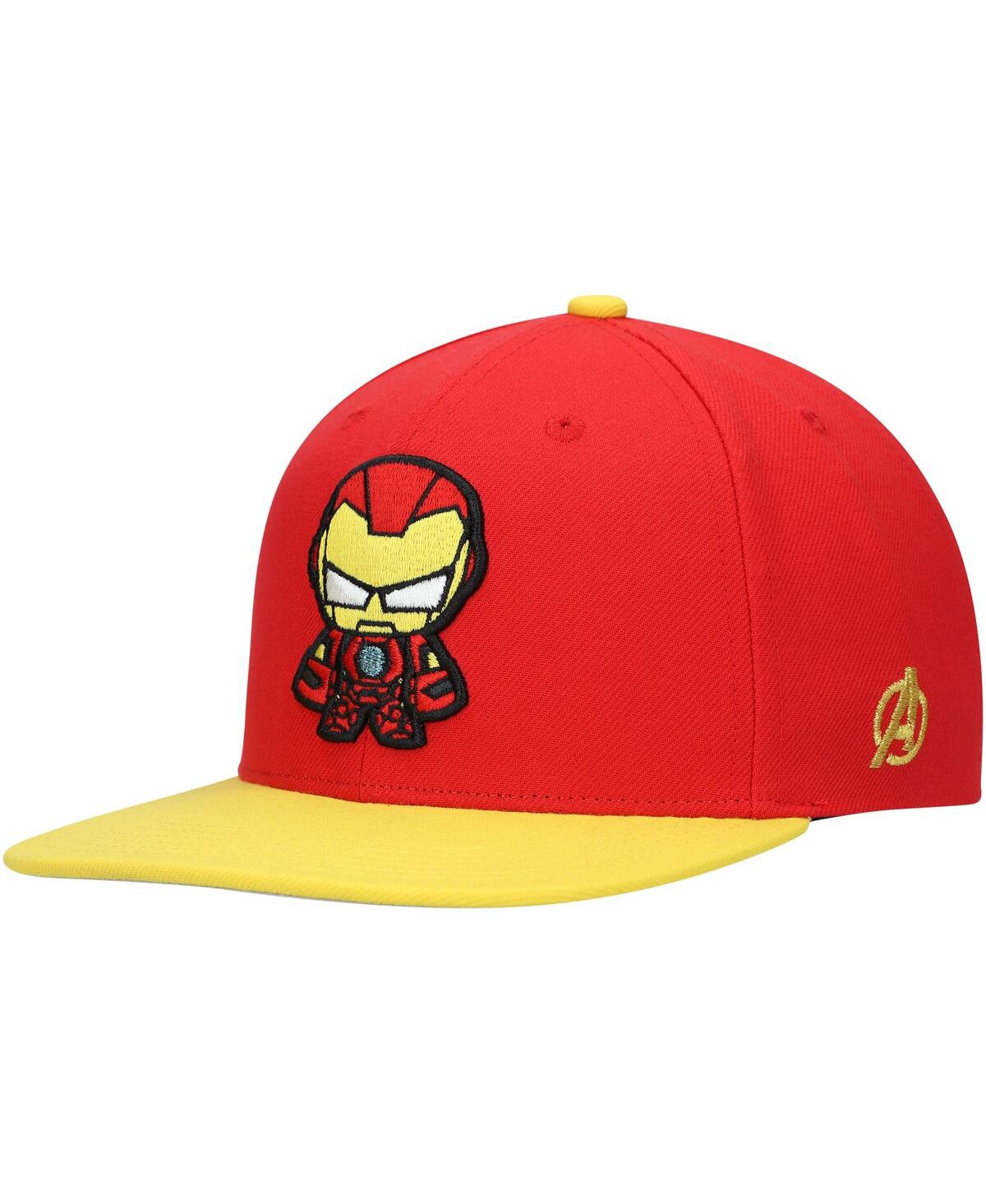Shop Lids Big Boys And Girls Red Iron Man Character Snapback Hat