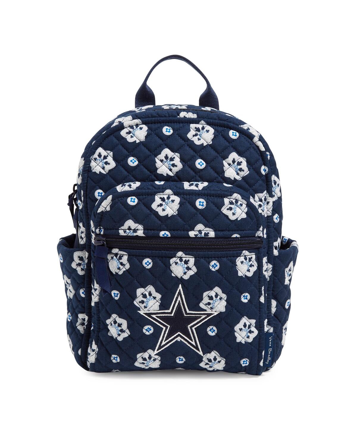 Vera Bradley Men's And Women's  Dallas Cowboys Small Backpack In Navy