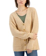 PMUYBHF Female Summer Cardigan For Women Long Short Sleeve Women'S Long  Sleeve Knitted Jacket Mid Length Button Solid Ice Silk Knitted Cardigan M  Khaki 