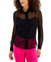 Ypser Women's Short Sleeve Mesh Crop Tops Sheer Blouse T Shirt Tee
