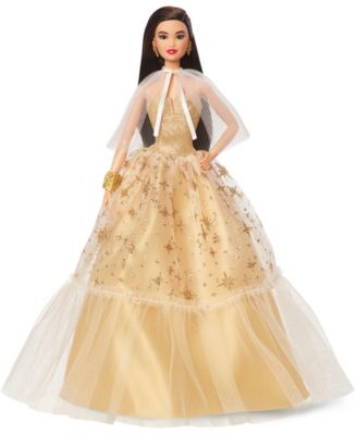 Barbie Gold Label Signature Noël 2023 - Coffret Mattel Avec 4 Tenues - Édition Limitée