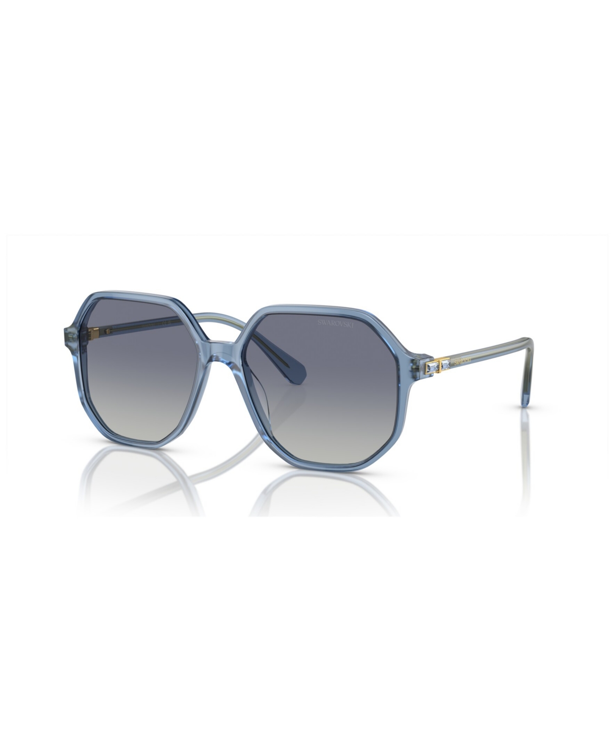 Swarovski Women's Sunglasses, Gradient Sk6003 In Opaline Blue
