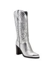 Silver cheap boots macys