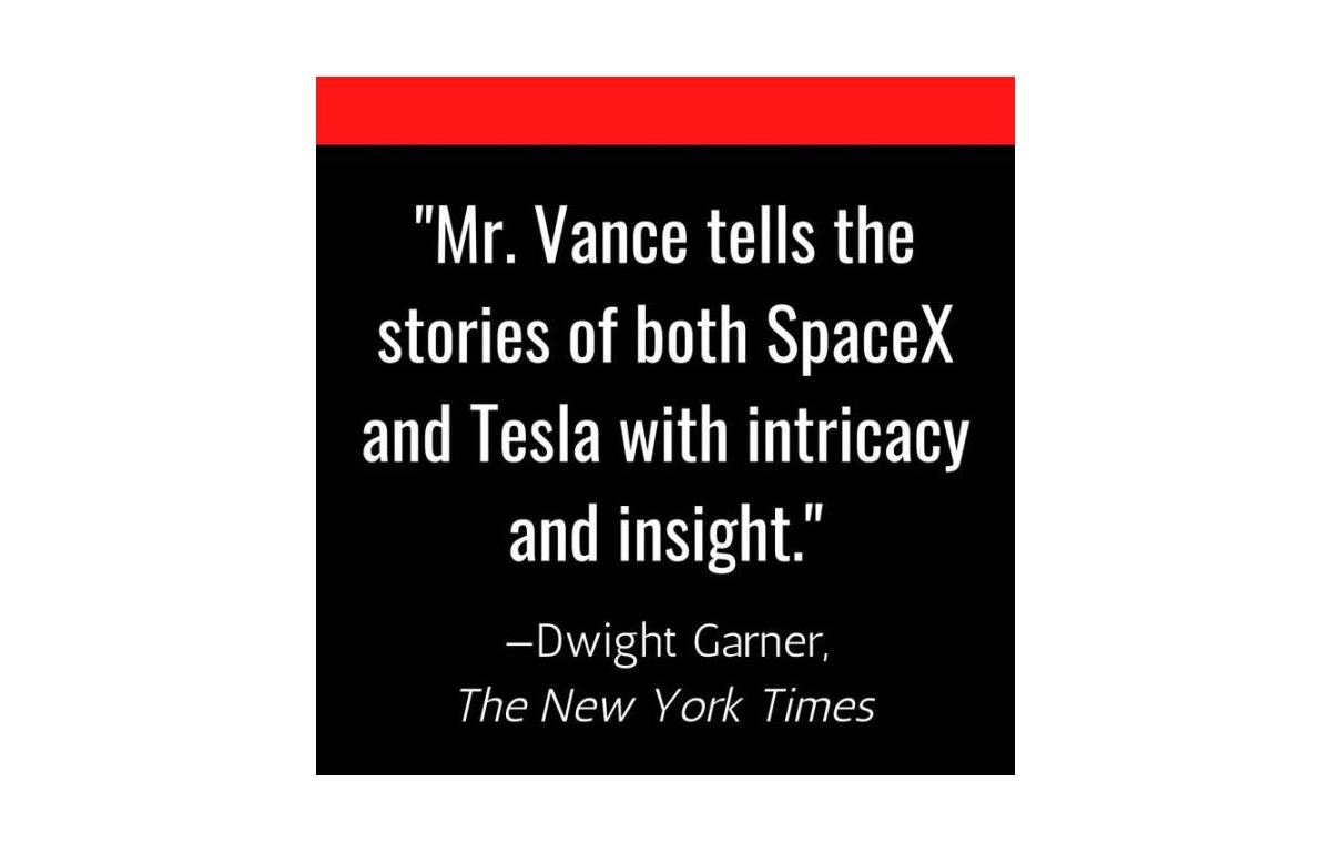 Elon Musk- Tesla, SpaceX, and the Quest for a Fantastic Future by Ashlee Vance
