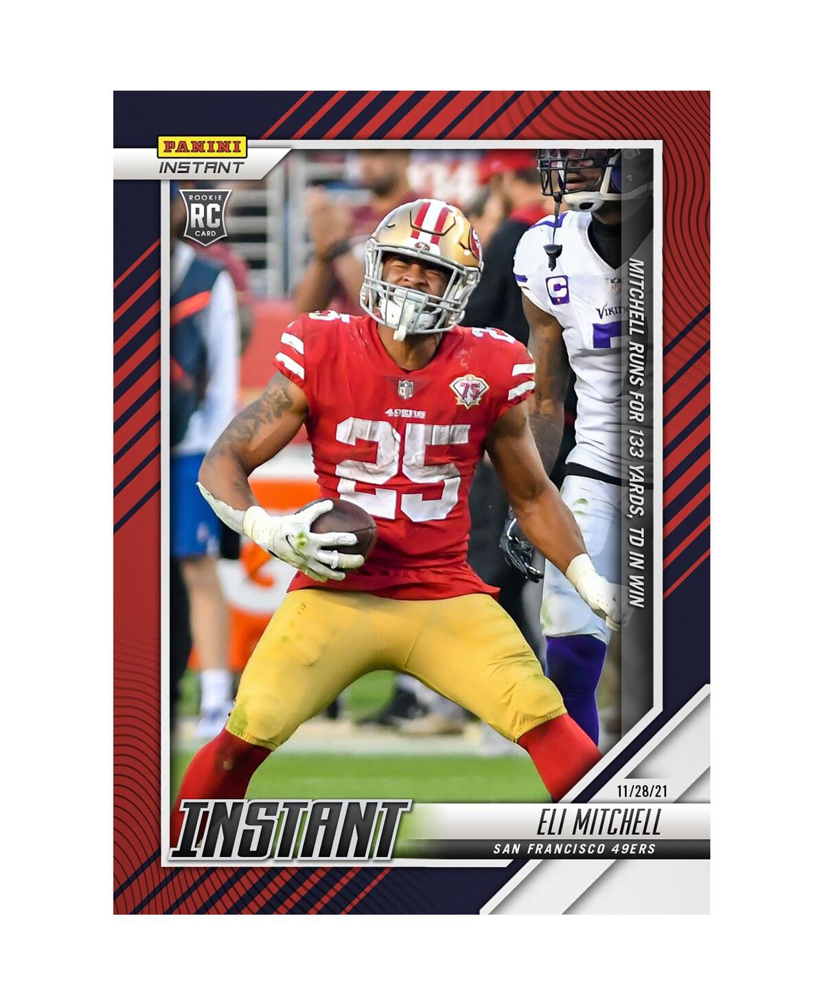 Shop Panini America Elijah Mitchell San Francisco 49ers Parallel  Instant Nfl Week 12 Mitchell Runs For 13 In Multi
