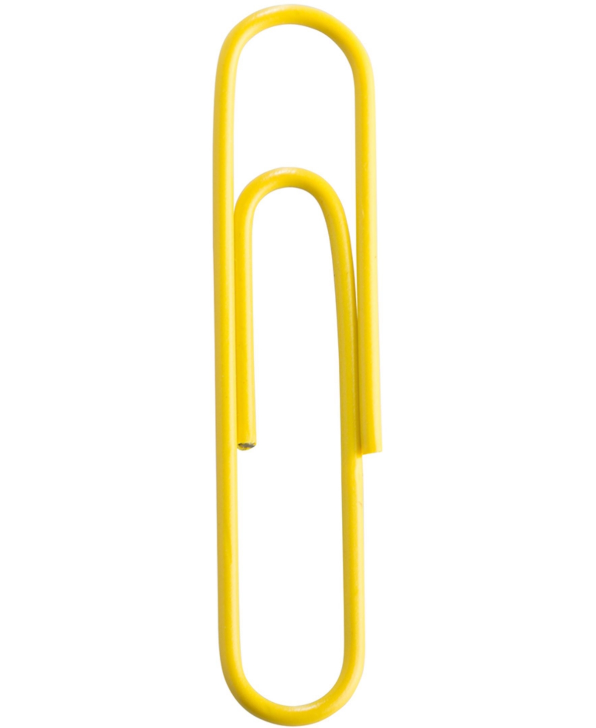 Shop Jam Paper Colorful Jumbo Paper Clips In Yellow