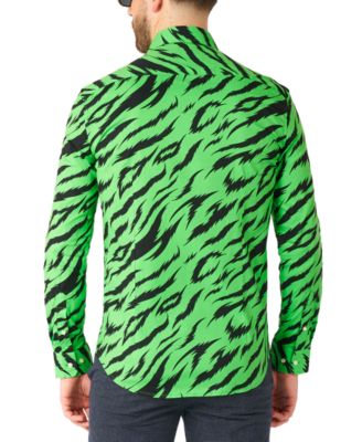 Men's SHIRT LS Wild Animal