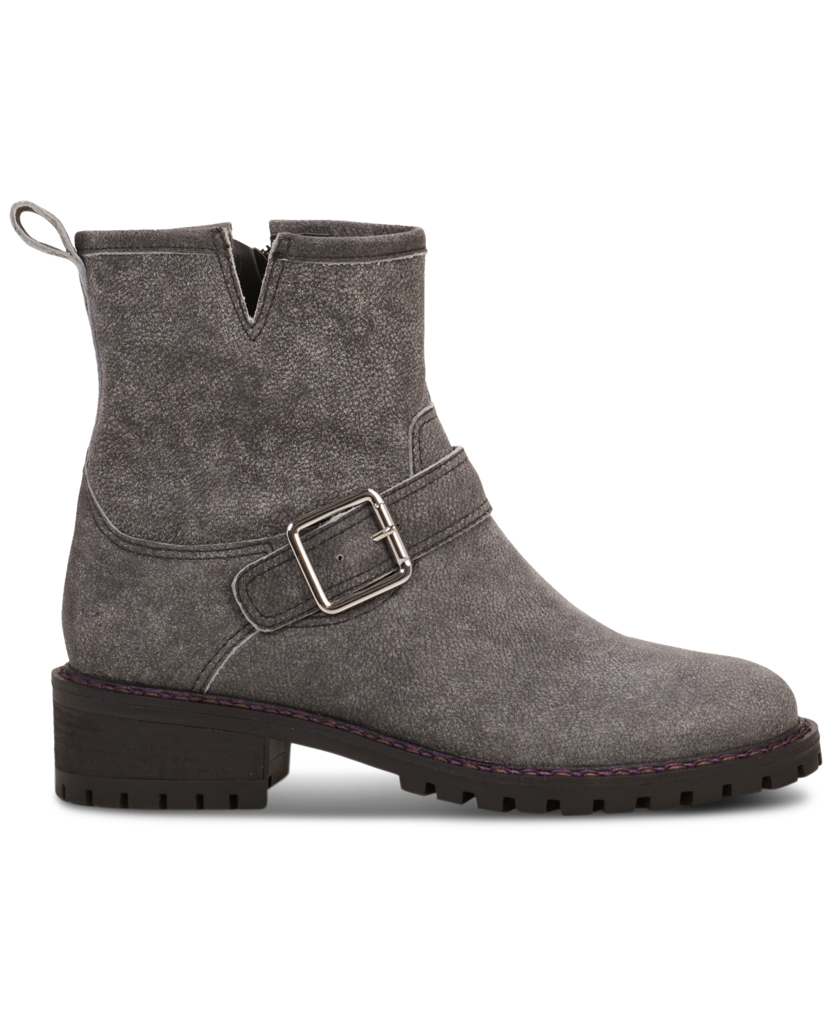 Lucky Brand Women's Kenadie Buckled Lug Sole Booties