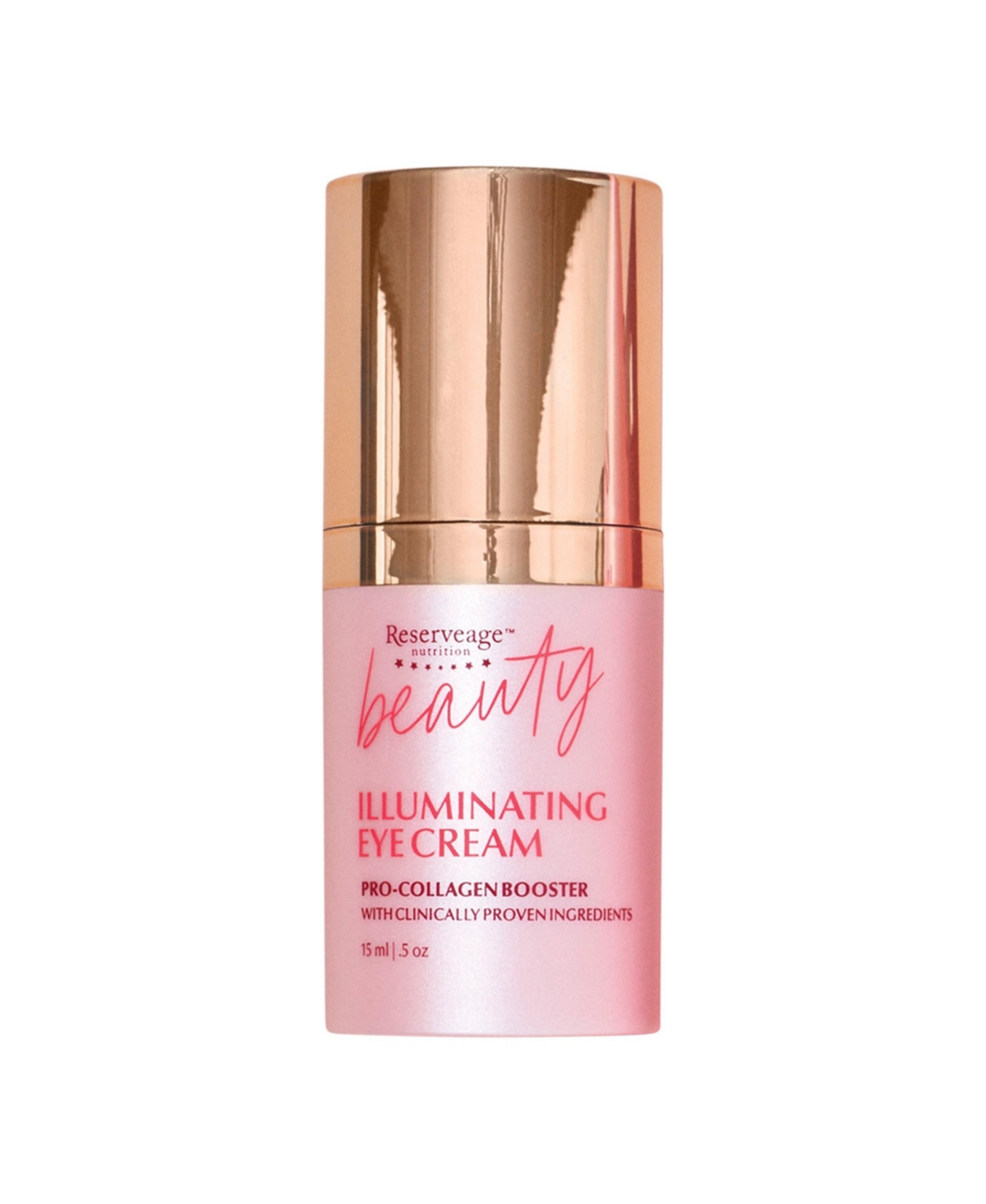 Beauty, Illuminating Eye Cream with Pro-Collagen Booster, Diminishes Dark Circle and Smooths Wrinkles with Micro-Encapsulated Copper Peptid