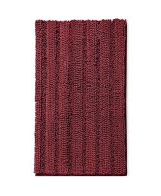 Ultra Soft Non Slip Chenille Bath Rug - Large 44"x26"