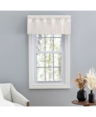 Grasscloth Lined Curtain Valance 54"W x 15"L
