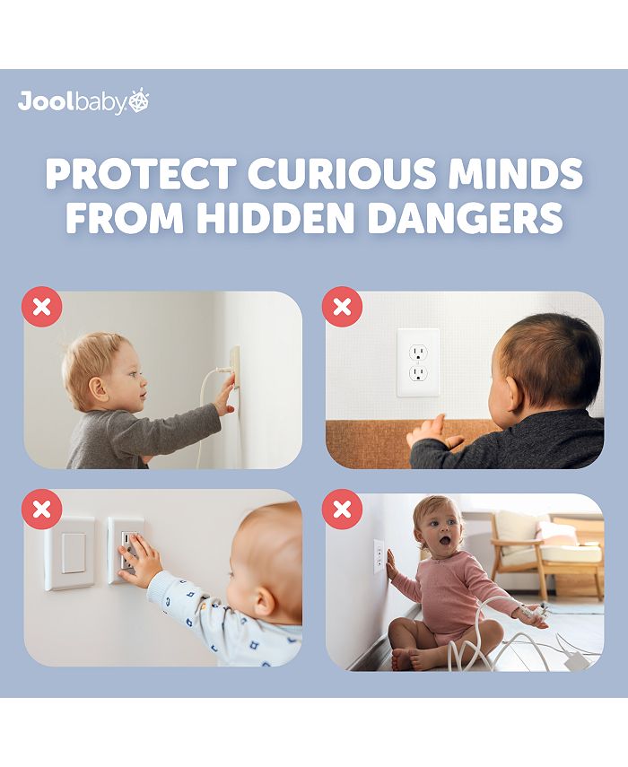 Jool Baby Toddler Electrical Outlet Plug Covers , UltraClear Baby Safety (32Pack) Macy's