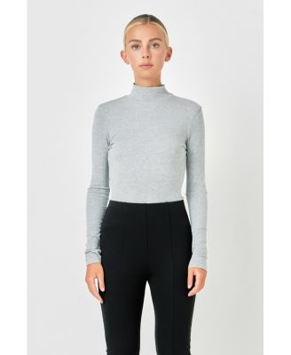 Women's Mock Neck Top