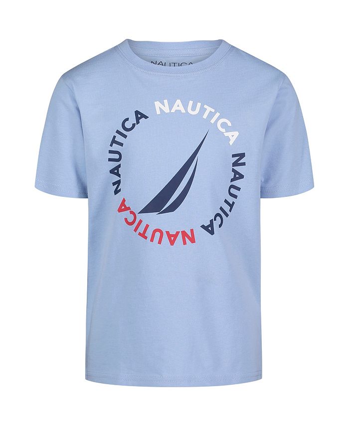 Nautica Little Boys Circled J-Class Graphic Short Sleeve T-shirt - Macy's