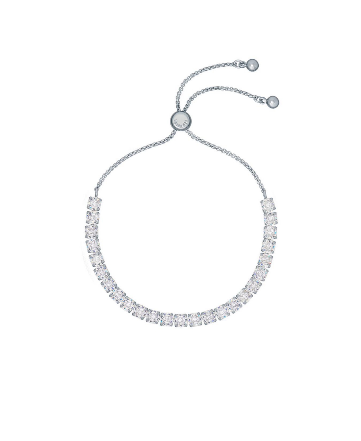 Melrah: Crystal Adjustable Tennis Bracelet For Women - Open Miscellaneous