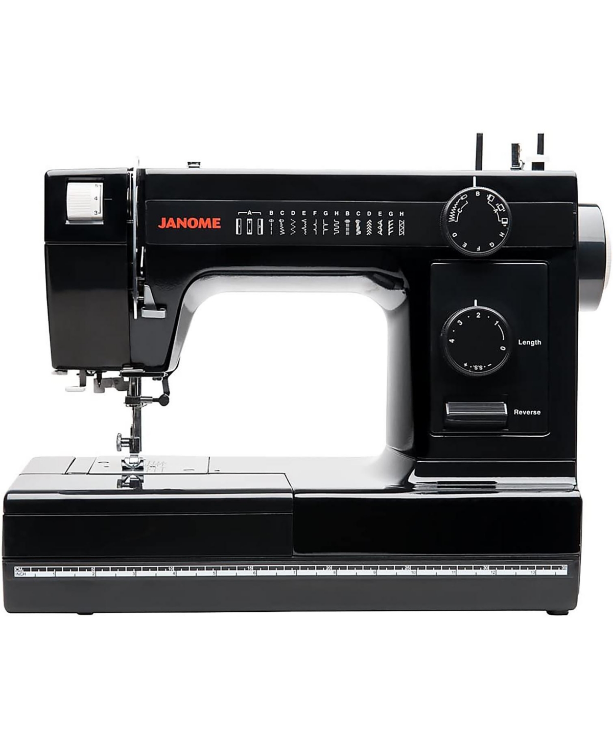 HD1000BE Black Edition Heavy Duty Mechanical Sewing Machine - Black