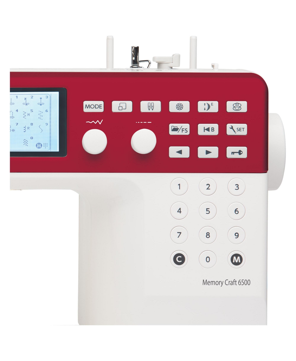 MC6650 Computerized Sewing and Quilting Machine - White