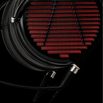 LCD-GX Audiophile Over-Ear Gaming Headset (Red/Black) (Economy Carry Case) with Cable