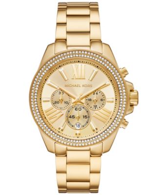 Michael Kors white gold deals watches for women