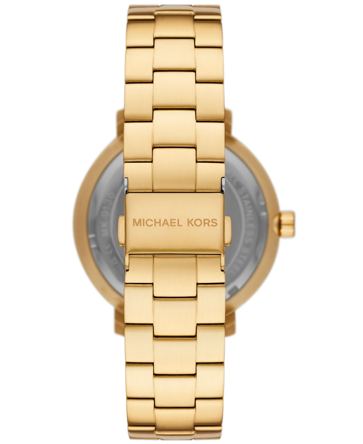 Michael Kors Men's Blake Three-Hand Date Gold-Tone Stainless Steel Watch 42mm - Gold-Tone