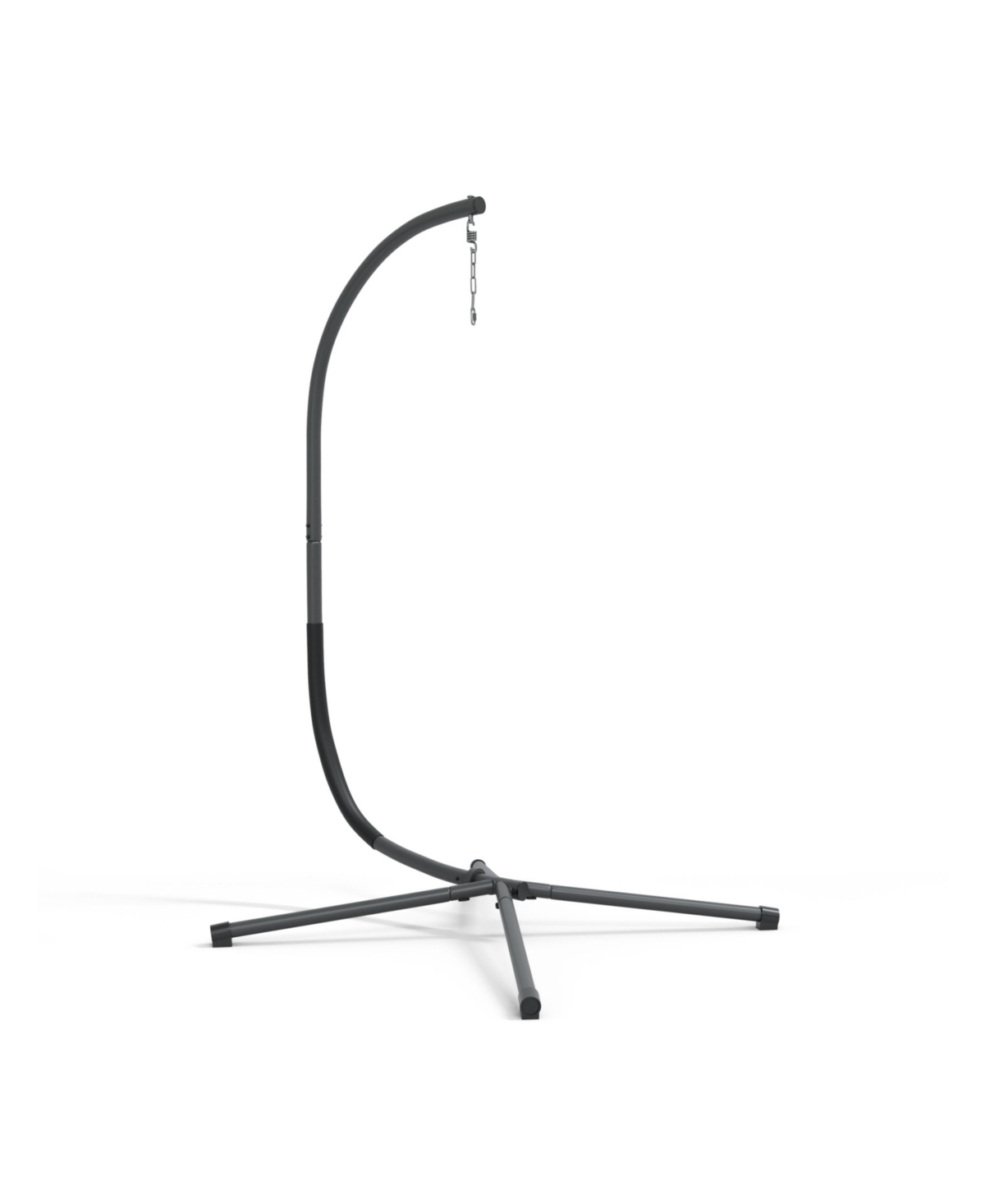 Furniture Of America 75.5" Steel Hanging Chair C Stand Hardware Included In Black