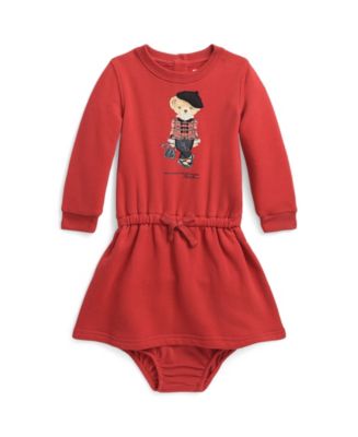 Baby girl red ralph clearance lauren dress