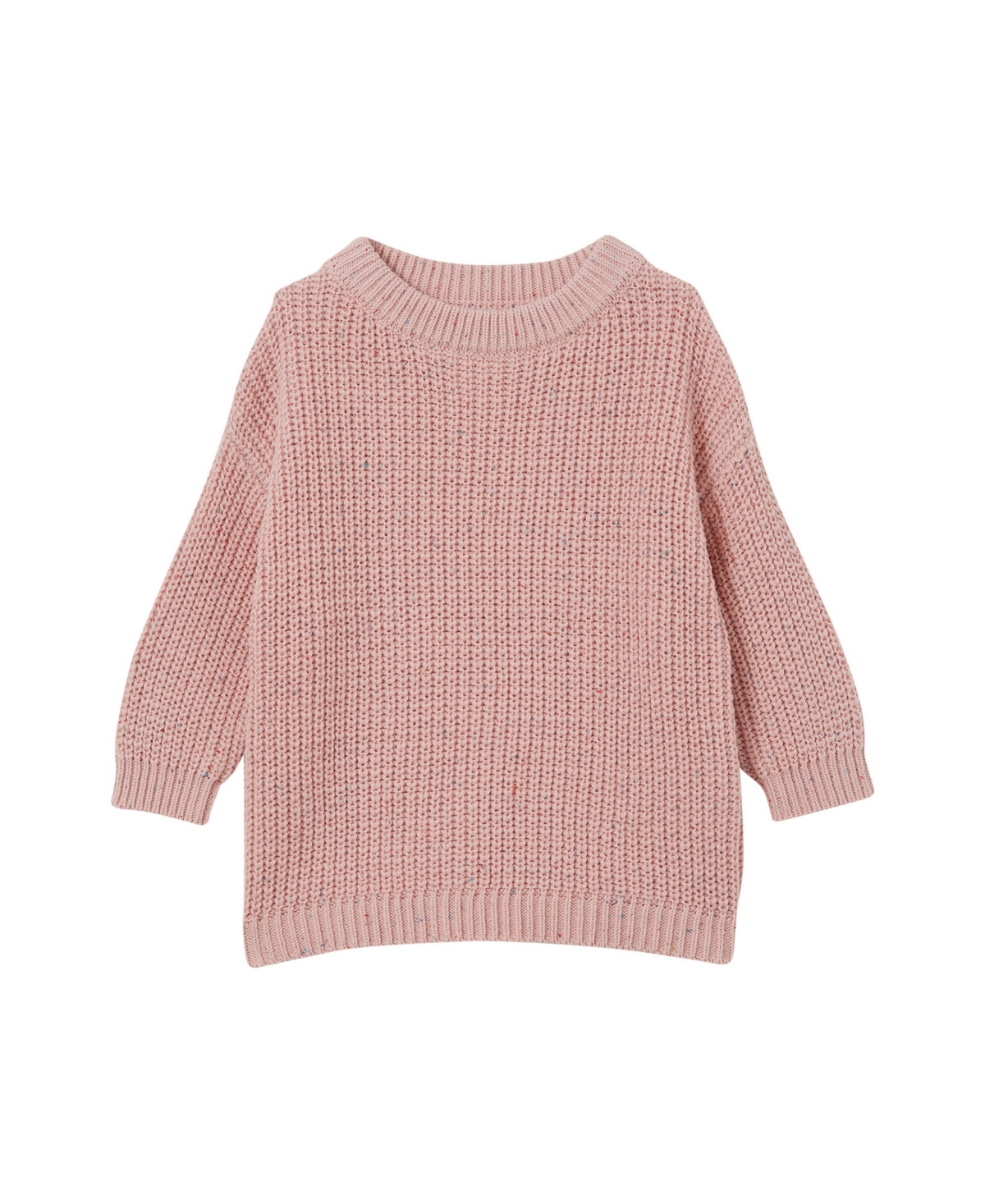 Cotton On Baby Girls Crew Neck Sweatshirt In Zephyr Nep