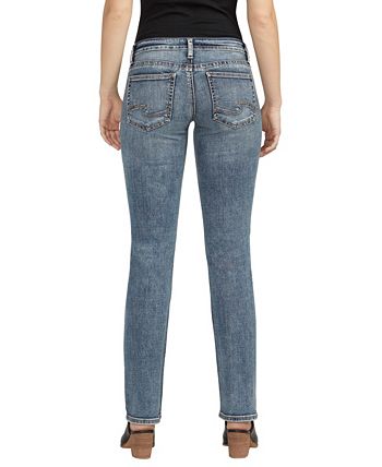 Silver Jeans Co. Women s Tuesday Low Rise Straight Leg Jeans Macy s