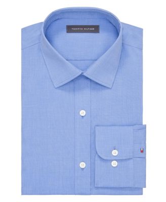 Men's TH Flex Essentials Wrinkle-Resistant Stretch Slim-Fit Dress Shirt