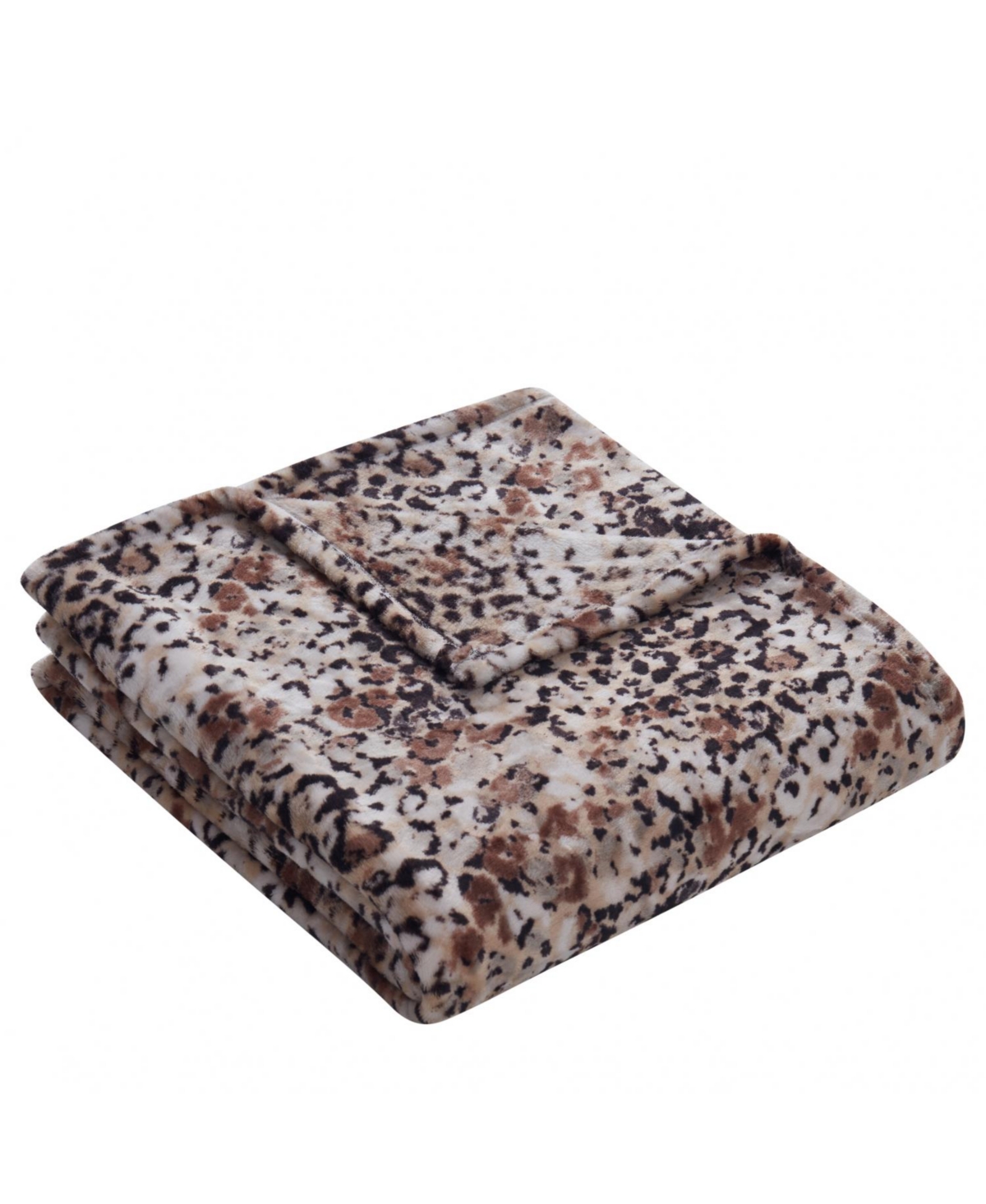 Kate Aurora Safari Living Cheetah Print Ultra Soft & Plush Oversized Accent Throw Blanket - 50 in. W 70 in. L - 0
