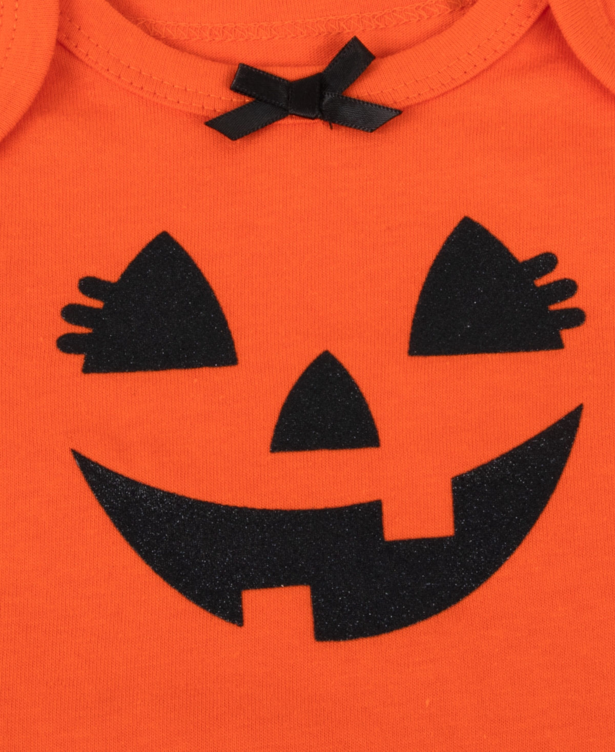 Baby Essentials Baby Girls Halloween Pumpkin Bodysuit, Tutu, Legwarmers and Headband, 4 Piece Set