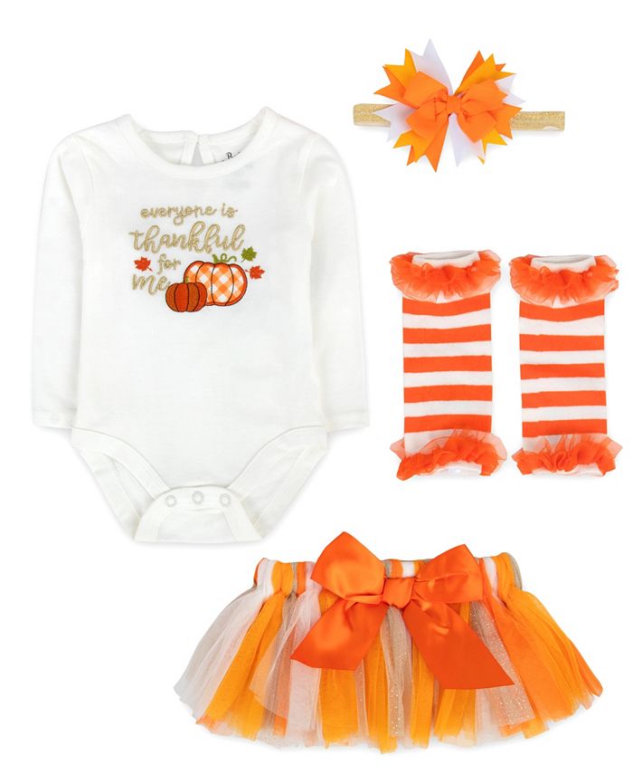 Infant girl discount thanksgiving clothing